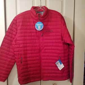 Columbia Men's Oaks Apex Down Jacket - Red XL
